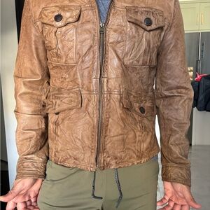 Original Levi’s vintage Brown Leather Jacket